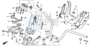 NSS250 drawing HANDLE PIPE/HANDLE COVER (NSS2502)