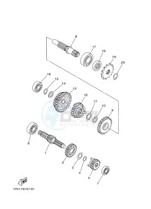 TT-R50E TT-R50 (2CJP) drawing TRANSMISSION