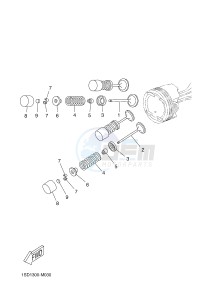 YPR400RA XMAX 400 ABS EVOLIS 400 ABS (1SD9) drawing VALVE