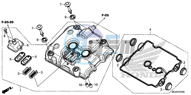 CYLINDER HEAD COVER