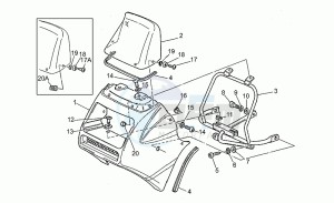 NTX 650 drawing Fairing