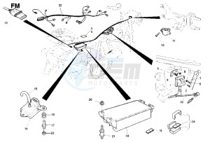 GRAND CANYON 900 drawing INJECTION SYSTEM