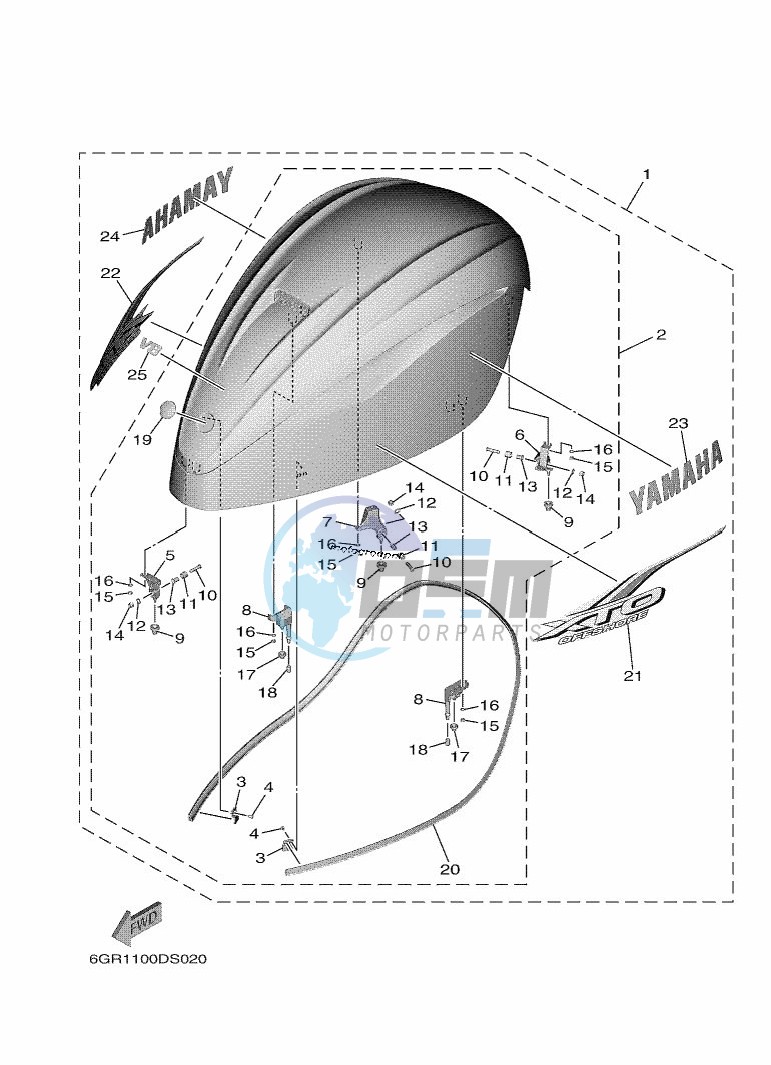 FAIRING-UPPER