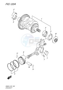 AN650Z ABS BURGMAN EXECUTIVE EU drawing CRANKSHAFT