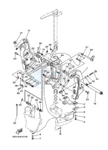 250G drawing FRONT-FAIRING-BRACKET