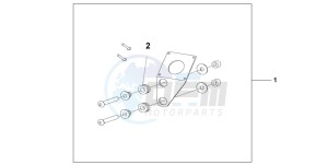 CBF600N drawing G/H SWITCH BRACKET