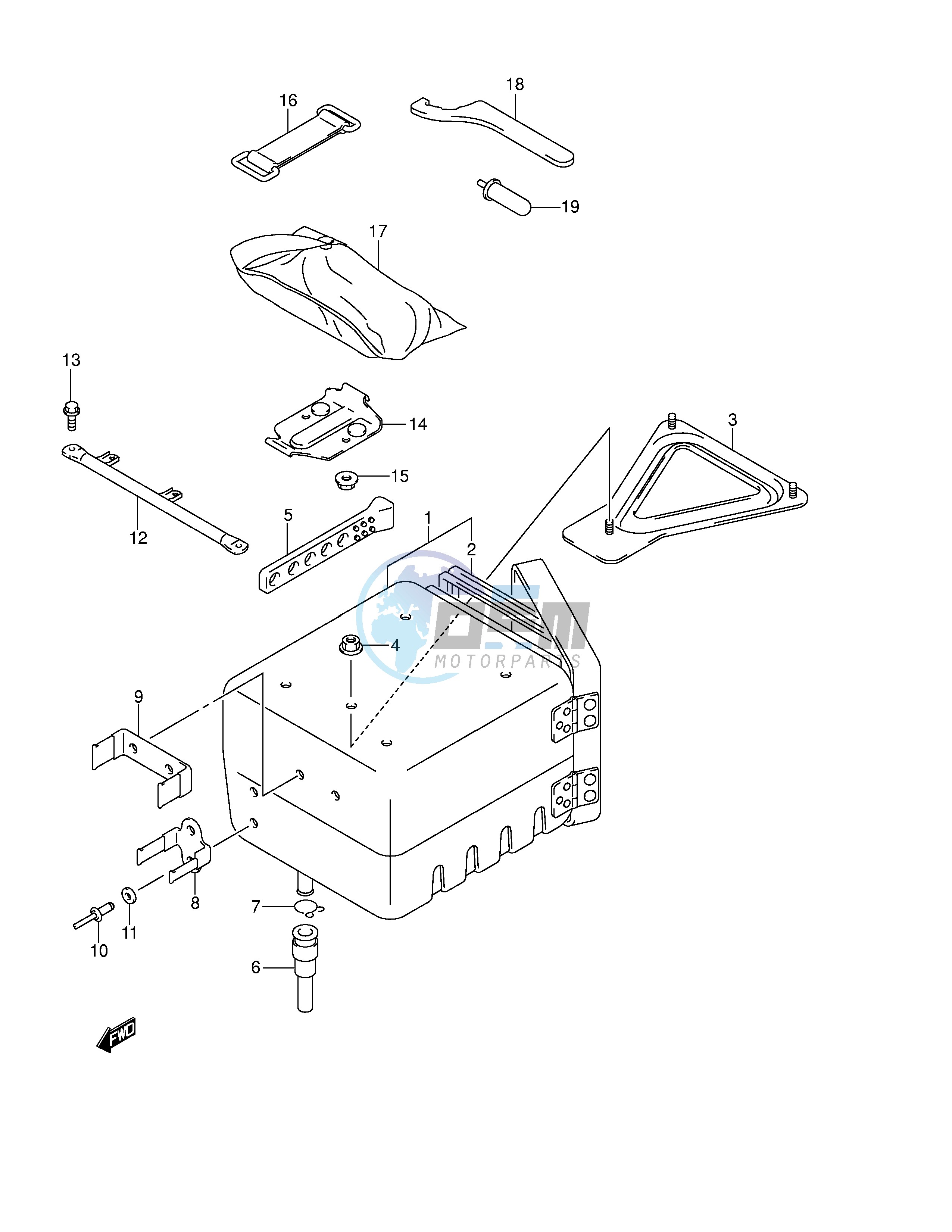 REAR BOX (MODEL K1 K2)