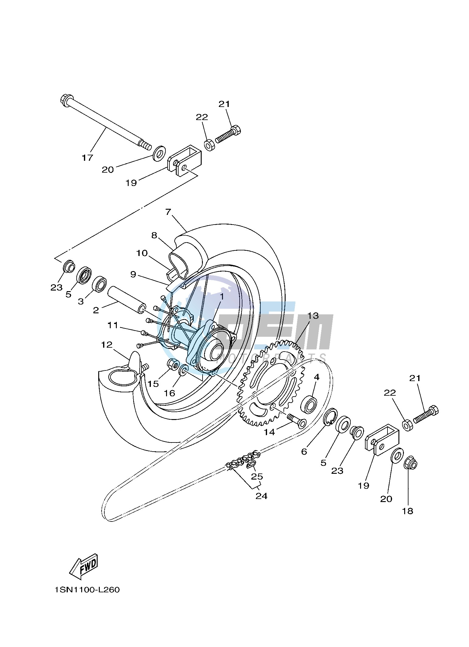 REAR WHEEL