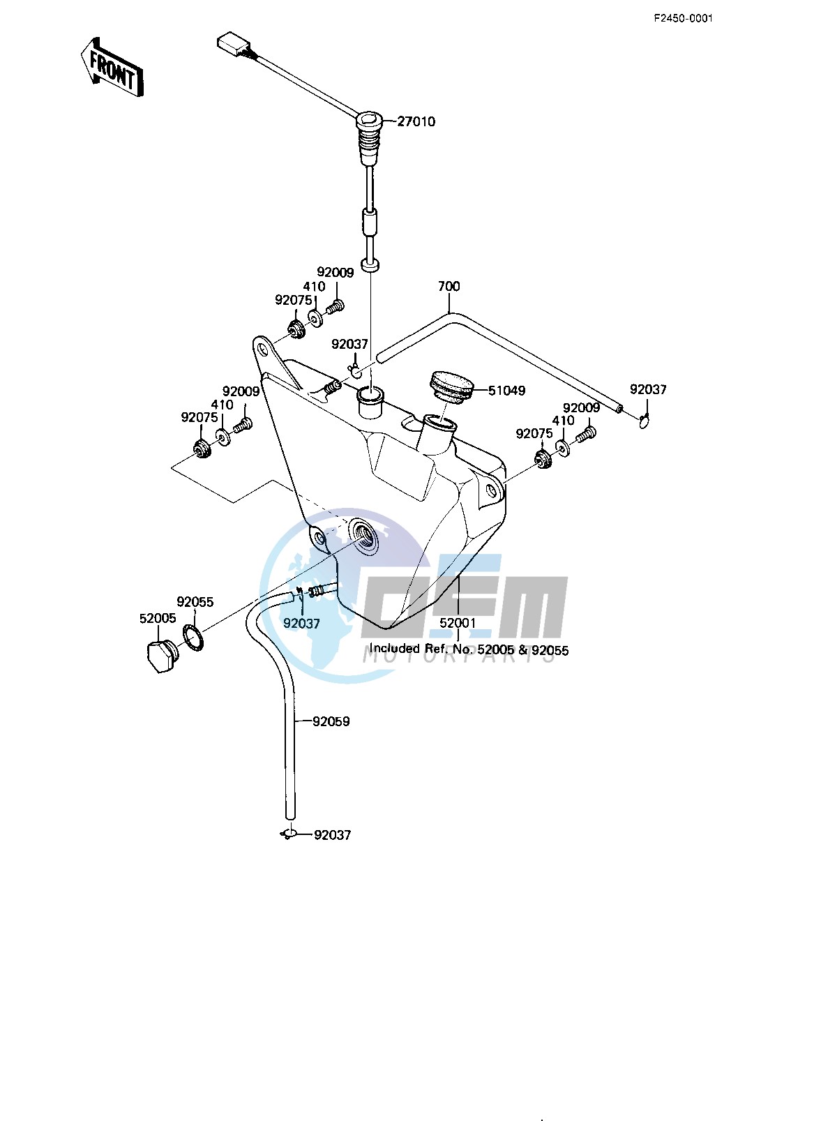 OIL TANK -- 82-83 KE175-D4_D5- -