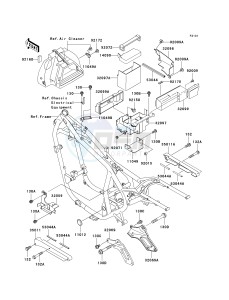 EN 500 C [VULCAN 500 LTD] (C6F-C9F) C8F drawing FRAME FITTINGS