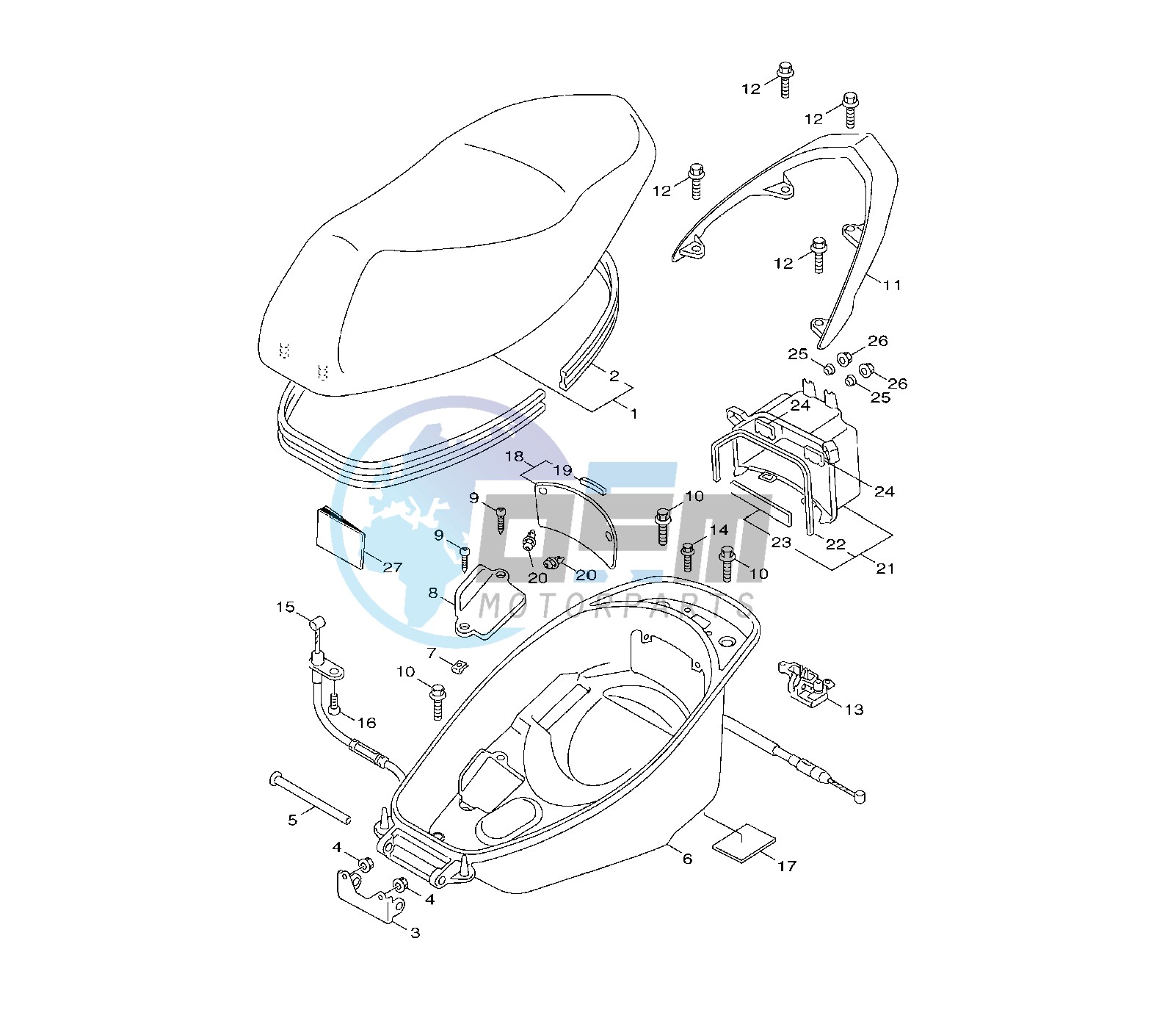 SEAT AND CARRIER