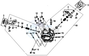 CROX 50 L5-L6 drawing CYLINDER HEAD CPL.