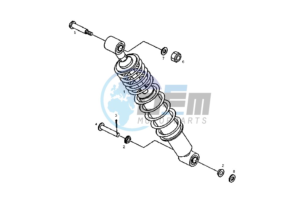 REAR SHOCK ABSORBER