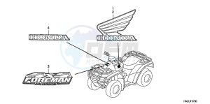 TRX500FAC drawing EMBLEM/ MARK