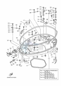 F350AETX drawing BOTTOM-COVER-1