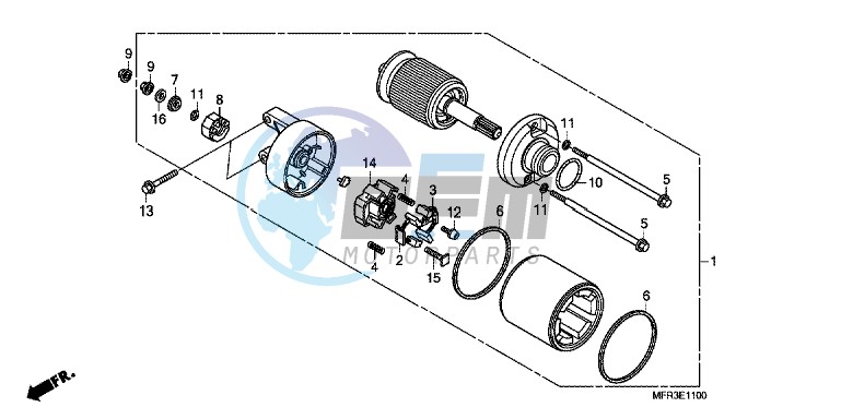 STARTER MOTOR