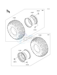 KAF 620 M [MULE 4010 4X4] (M9F) MAF drawing WHEELS_TIRES