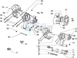 PX 125 30 Anni drawing Crankcase