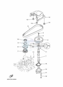 FT9-9LMHX drawing OIL-PUMP