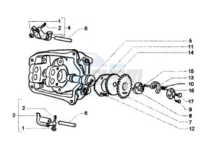 X9 EVOLUTION 250 drawing Camshaft