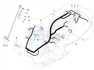 VXL 125 4T 3V drawing Main cable harness