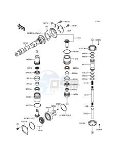 W800 EJ800AGF GB XX (EU ME A(FRICA) drawing Camshaft(s)/Bevel Gear