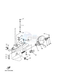 T60TLR drawing LOWER-CASING-x-DRIVE-2