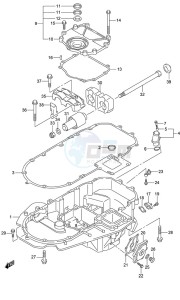 DF 175 drawing Engine Holder (Model: TG/ZG)