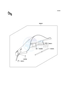 NINJA_ZX-10R ZX1000JEF FR XX (EU ME A(FRICA) drawing Accessory(Windshield)