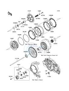 VN1700 CLASSIC VN1700E9F GB XX (EU ME A(FRICA) drawing Clutch