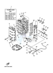 F60A drawing CYLINDER--CRANKCASE-1