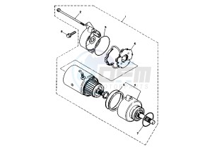 XV VIRAGO 750 drawing STARTING MOTOR