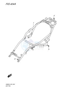 AN650Z ABS BURGMAN EXECUTIVE EU-UK drawing SEAT RAIL