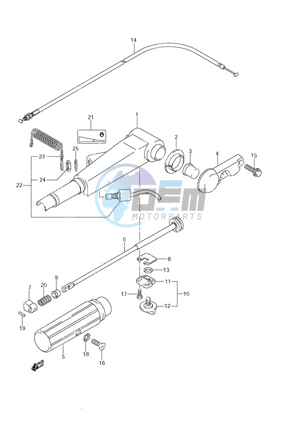 Tiller Handle