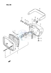 PV50 (E15) drawing HEADLAMP (E43)