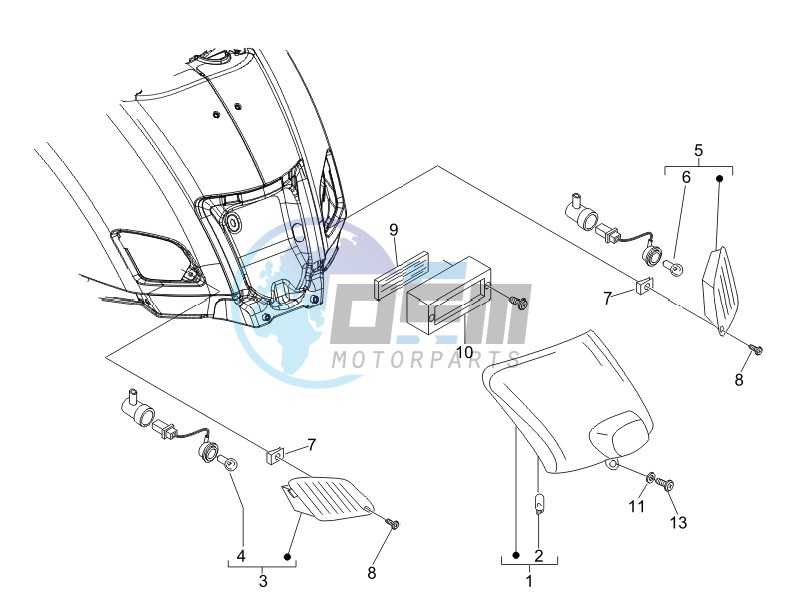 Tail light - Turn signal lamps