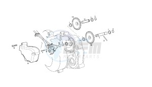 SENDA R X-RACE - 50 CC VTHSR1D1A EU2 drawing OIL PUMP