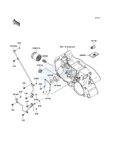 KVF360 4x4 KVF360A9F EU GB drawing Oil Pump