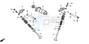 TRX300FW FOURTRAX 300 4X4 drawing CAMSHAFT