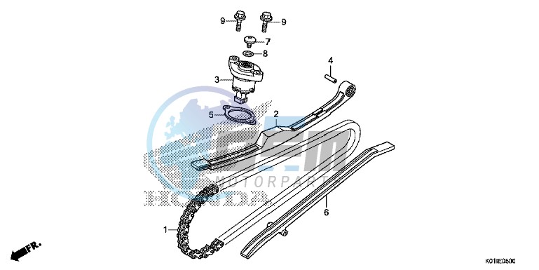 CAM CHAIN/TENSIONER