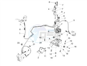 TUONO 1100 V4 RF E4 ABS (EMEA) drawing ABS brake system