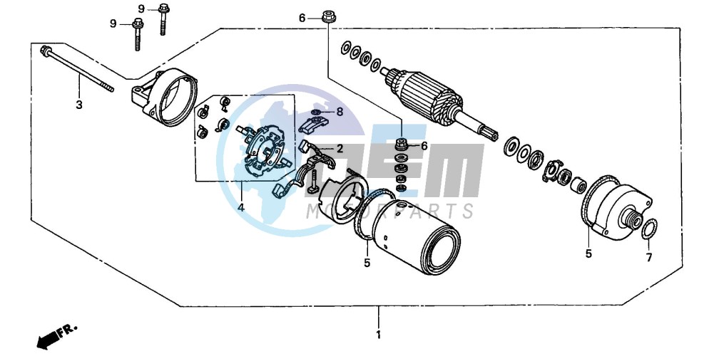 STARTING MOTOR