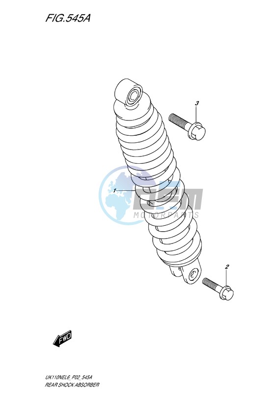 REAR SHOCK ABSORBER