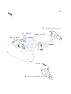 VN 2000 J [VULCAN 2000 CLASSIC LT] (8F-9F) 0J9F drawing LABELS