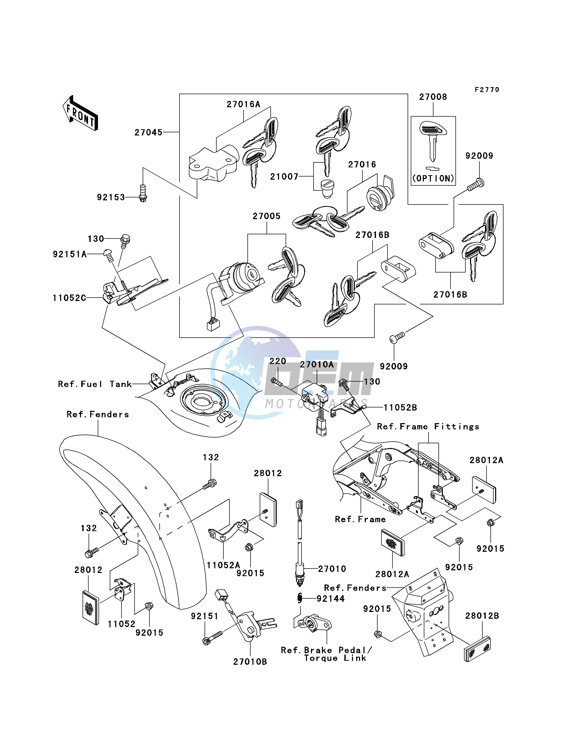 IGNITION SWITCH_LOCKS_REFLECTORS