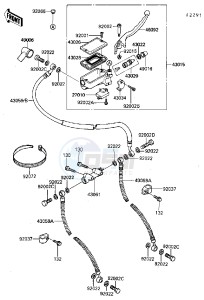 ZG 1000 A [CONCOURS] (A4-A6 A4 ONLY CAN) [CONCOURS] drawing FRONT MASTER CYLINDER