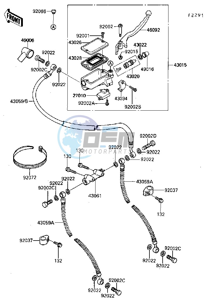 FRONT MASTER CYLINDER