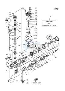 175DETOX drawing PROPELLER-HOUSING-AND-TRANSMISSION-1