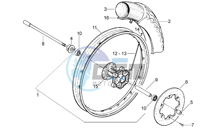 Front wheel