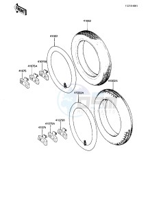 KZ 440 A [LTD] (A2-A4) [LTD] drawing TIRES -- 81-83 A2_A3_A4- -